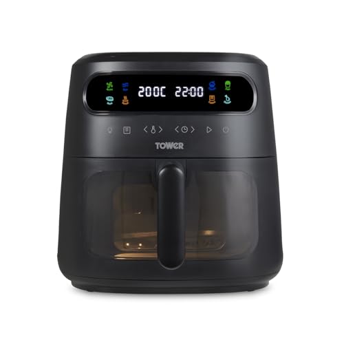 Tower, T17123, Vortx Vizion 7.5L Air Fryer with Colour Digital Display