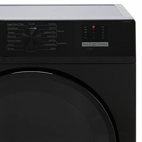 Beko DTLCE80051B Freestanding 8kg Condenser Tumble Dryer - Black