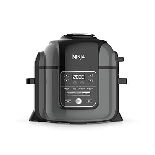 Ninja Foodi MAX Multi-Cooker [OP450UK], 7-in-1, 7.5L, Electric Pressure Cooker and Air Fryer