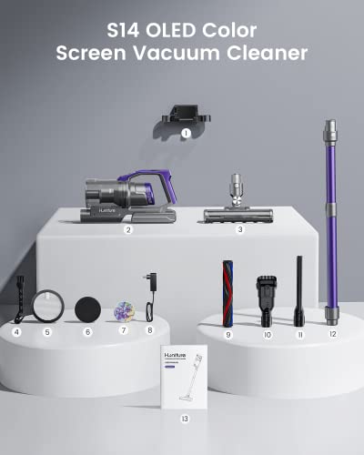 HONITURE S14 Cordless Vacuum Cleaner 33KPA Powerful Vacuum Cleaners