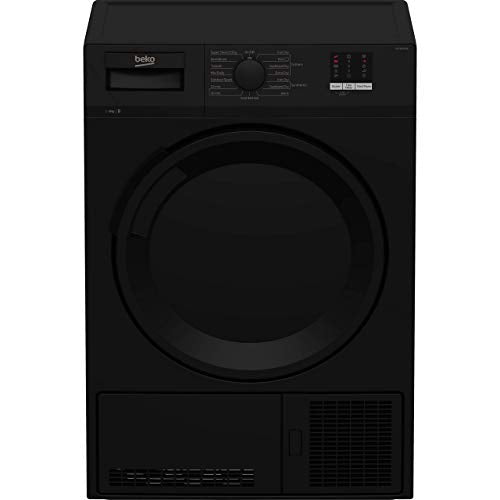 Beko DTLCE80051B Freestanding 8kg Condenser Tumble Dryer - Black