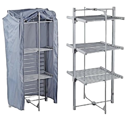 Heated Tower Airer Economic 3-Tier saves on energy