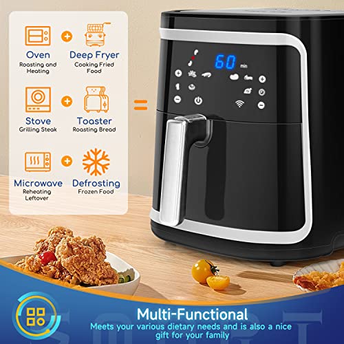 Aigostar Air Fryer Oven with APP Smart Control, Air Fryers Home Use 1900W