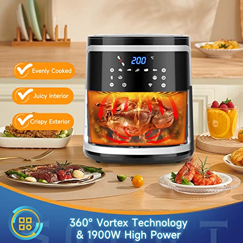 Aigostar Air Fryer Oven with APP Smart Control, Air Fryers Home Use 1900W