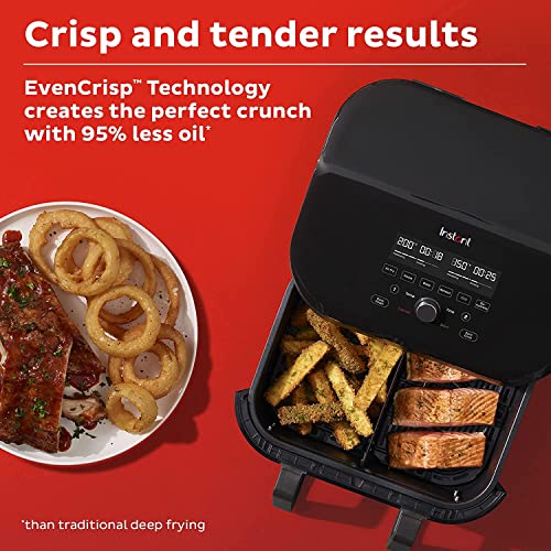 Instant VersaZone Dual Air Fryer comes with XXL Single and Double